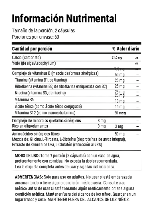 MT ALPHA TEST 120 CAPS