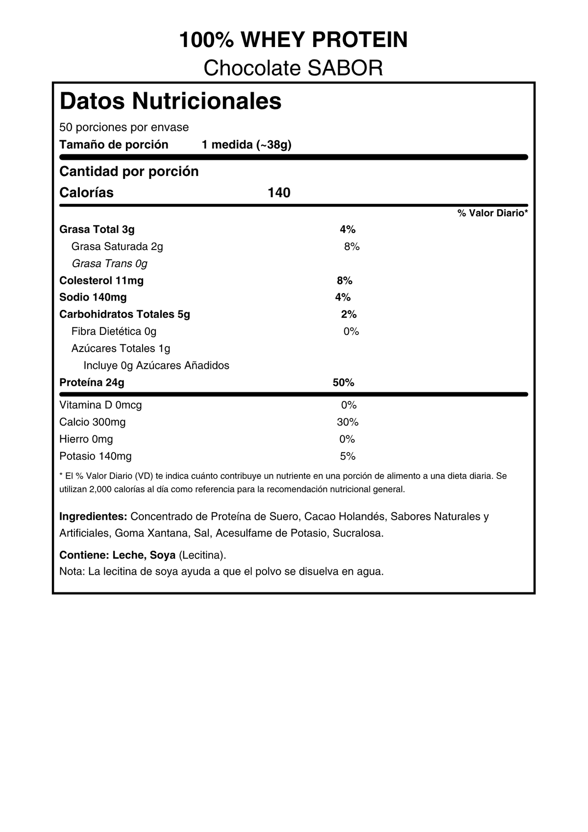 LA 100% WHEY 4.13 LBS