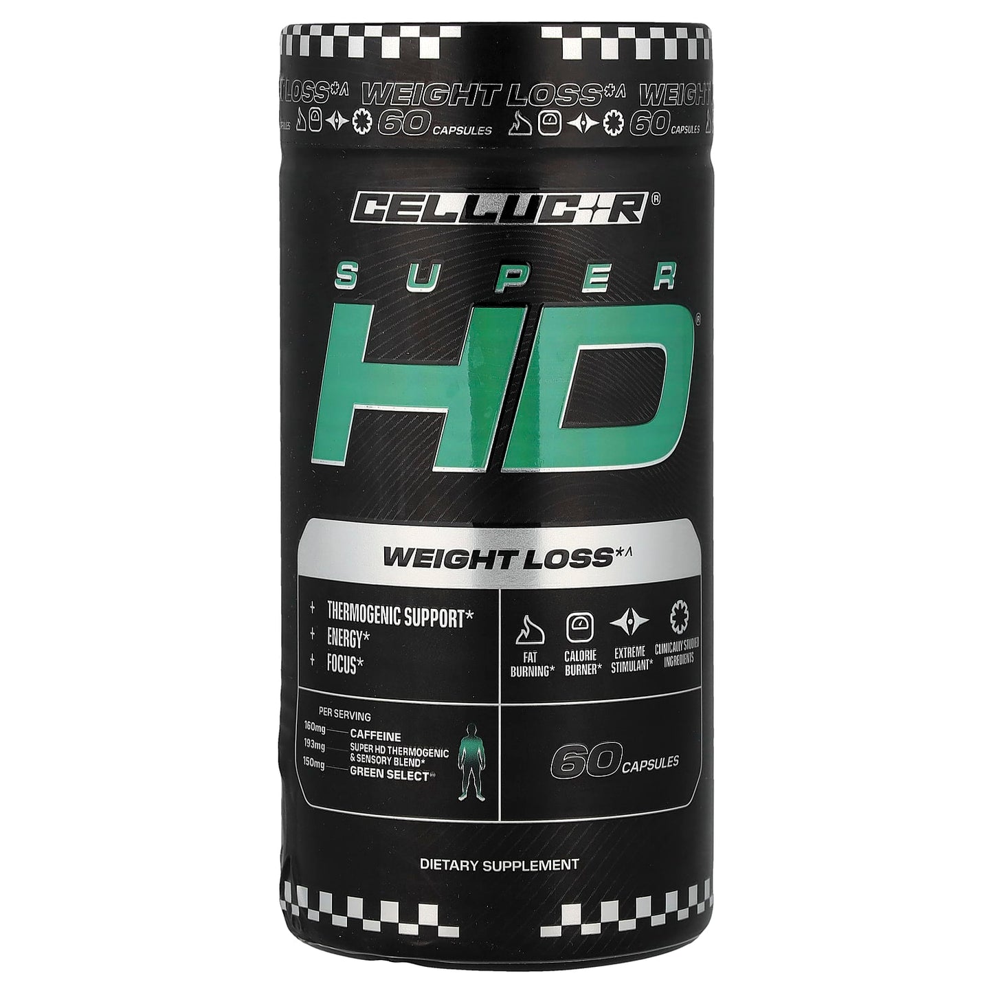 CEL SUPER HD 60 CAPS de CELLUCOR