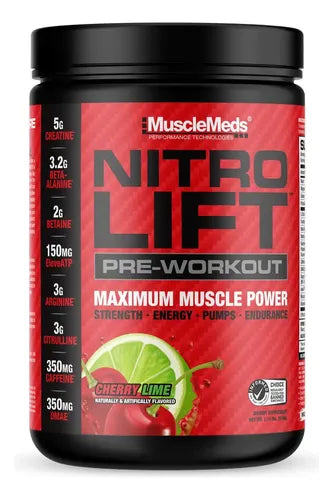 MMD NITRO LIFT PREWORKOUT 40 SER de MUSCLE MEDS