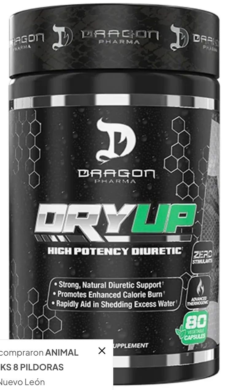 DRAGON DRY UP 80 CAPS de DRAGON PHARMA