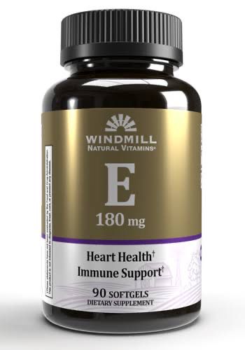 WHP VITAMIN E 180 MG 400 IU 90 SOFTGELS de WINDMILL HEALTH PRODUCTS