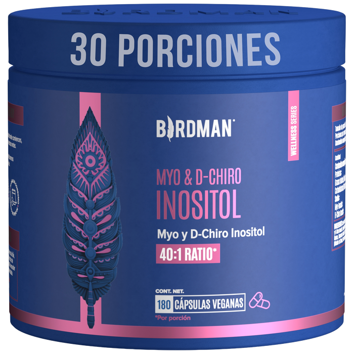 BIRDMAN MY & D-CHIRO INOSITOL 180 CAPS de BIRDMAN