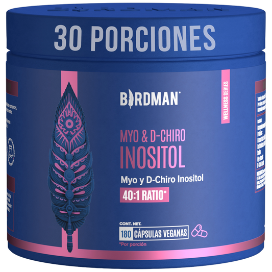 BIRDMAN MY & D-CHIRO INOSITOL 180 CAPS de BIRDMAN