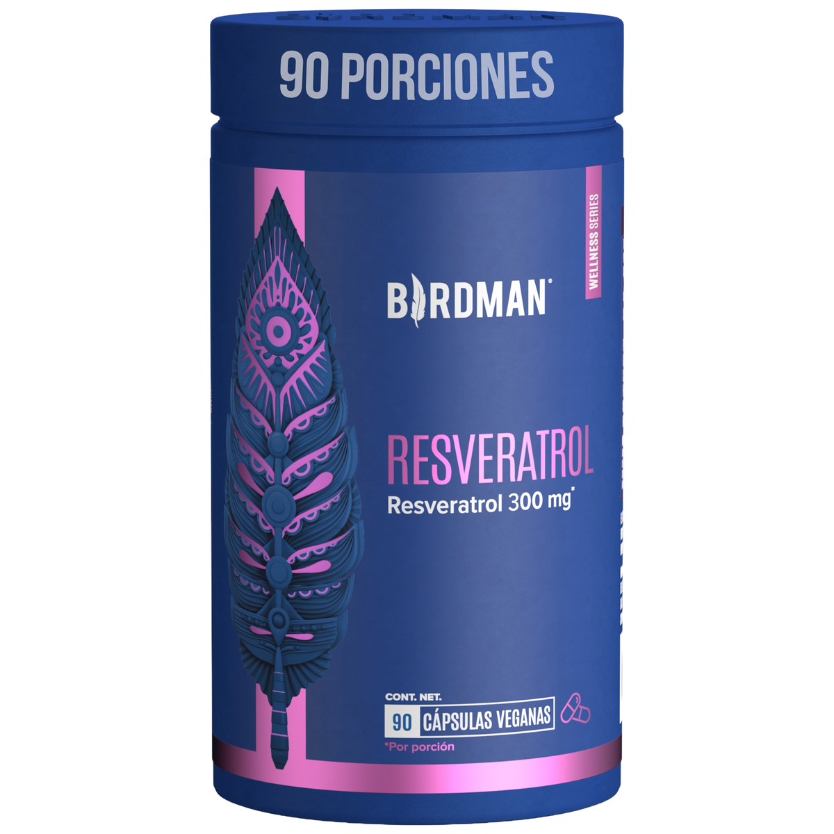 BIRDMAN RESVERATROL 90 CAPS de BIRDMAN