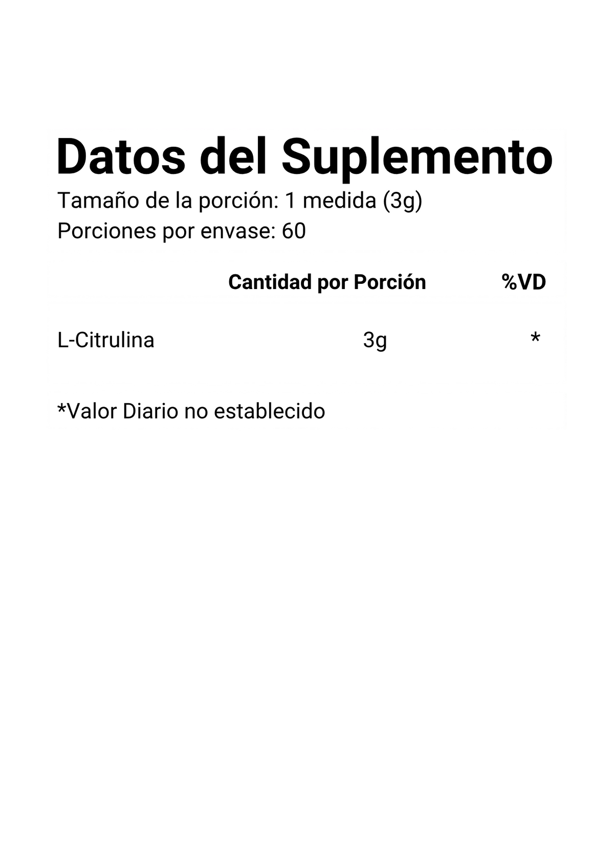 INS-ACS L-CITRULLINE 60 SERV
