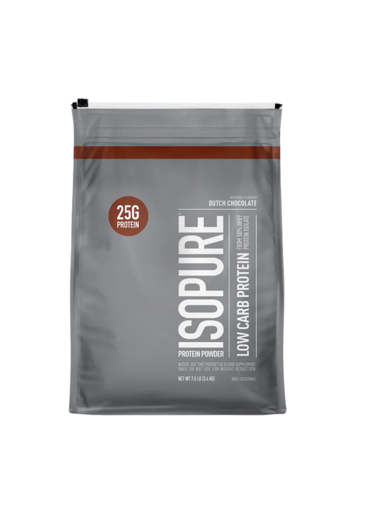 NB ISOPURE LOW CARB BAG 7.5 LBS