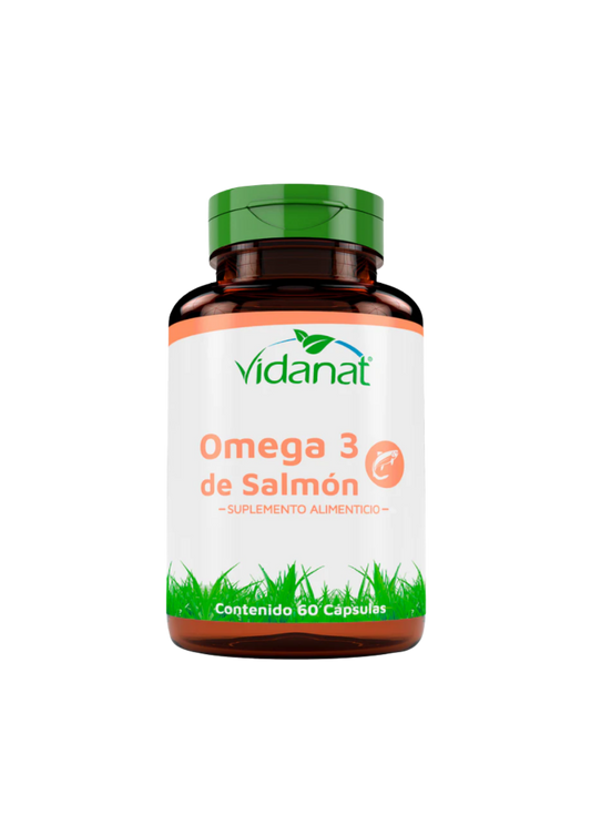 VIDANAT OMEGA 3 DE SALMON 60 CAPS