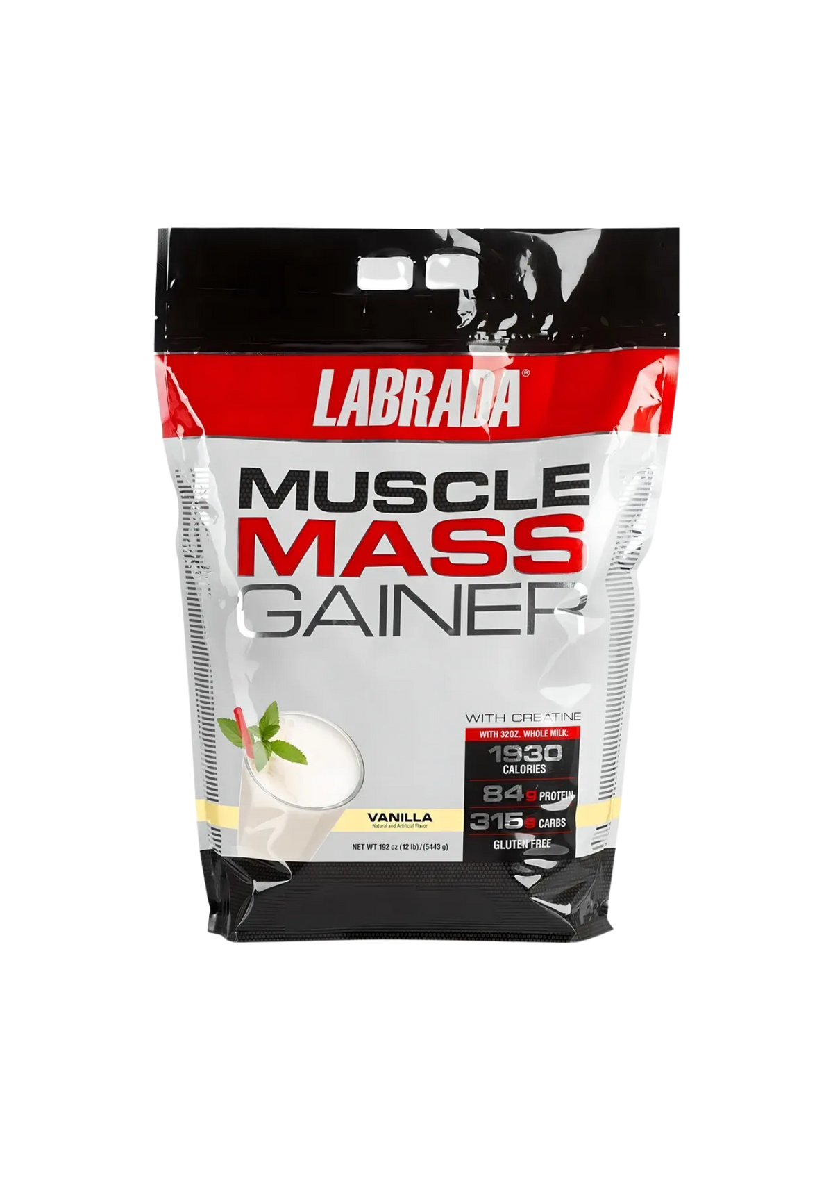 LA MUSCLE MASS GAINER 12 LBS