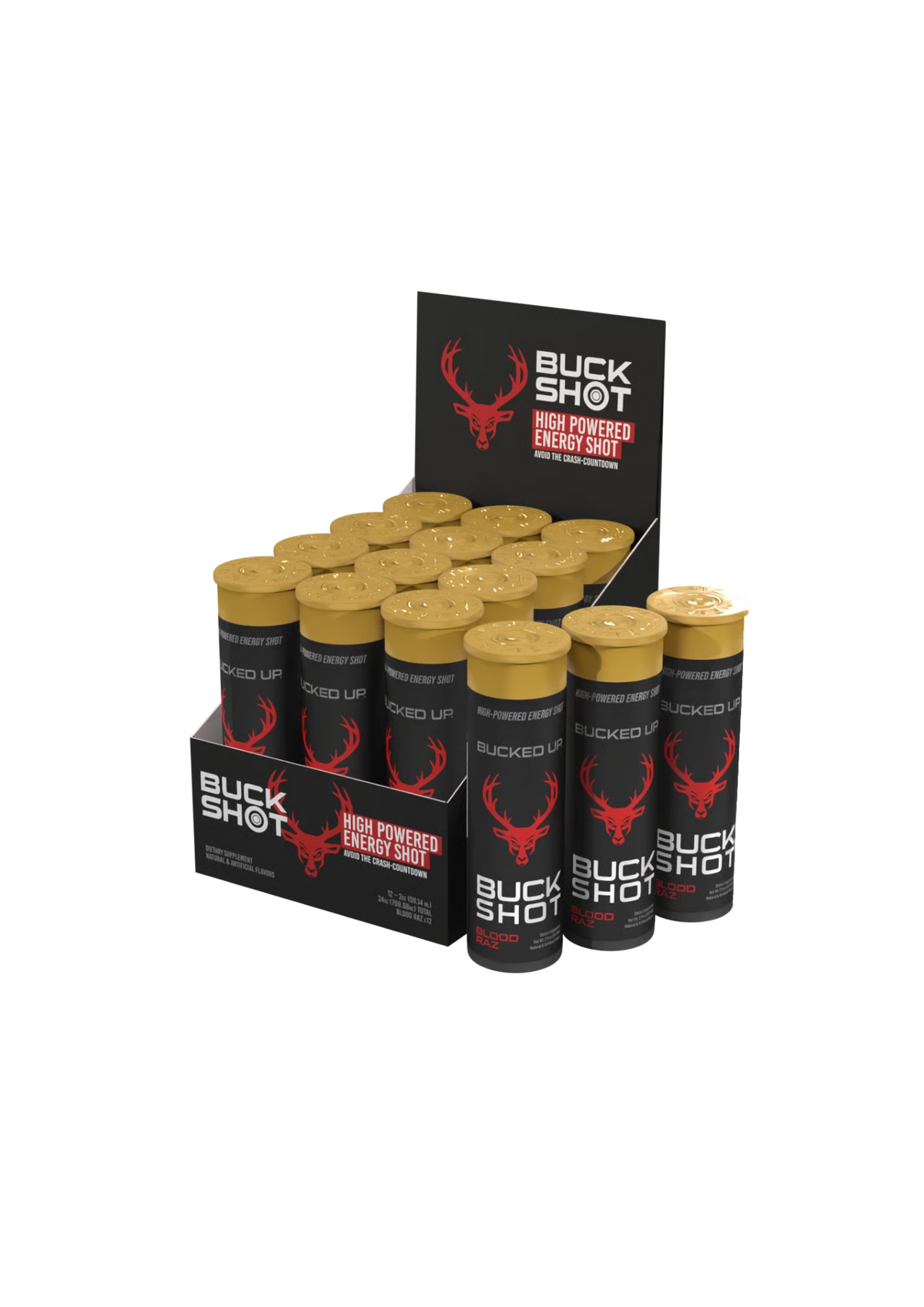BUCKED UP BUCKSHOTS 12 PACK