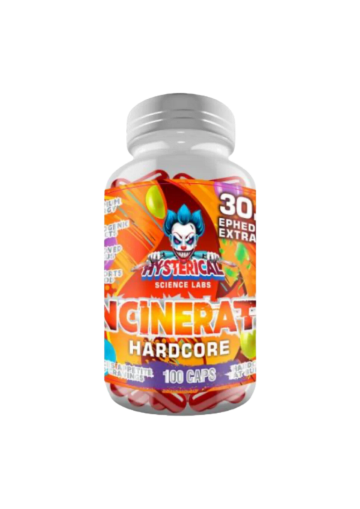 HSL HYSTERICAL INCINERATE HARDCORE 100 CAPS