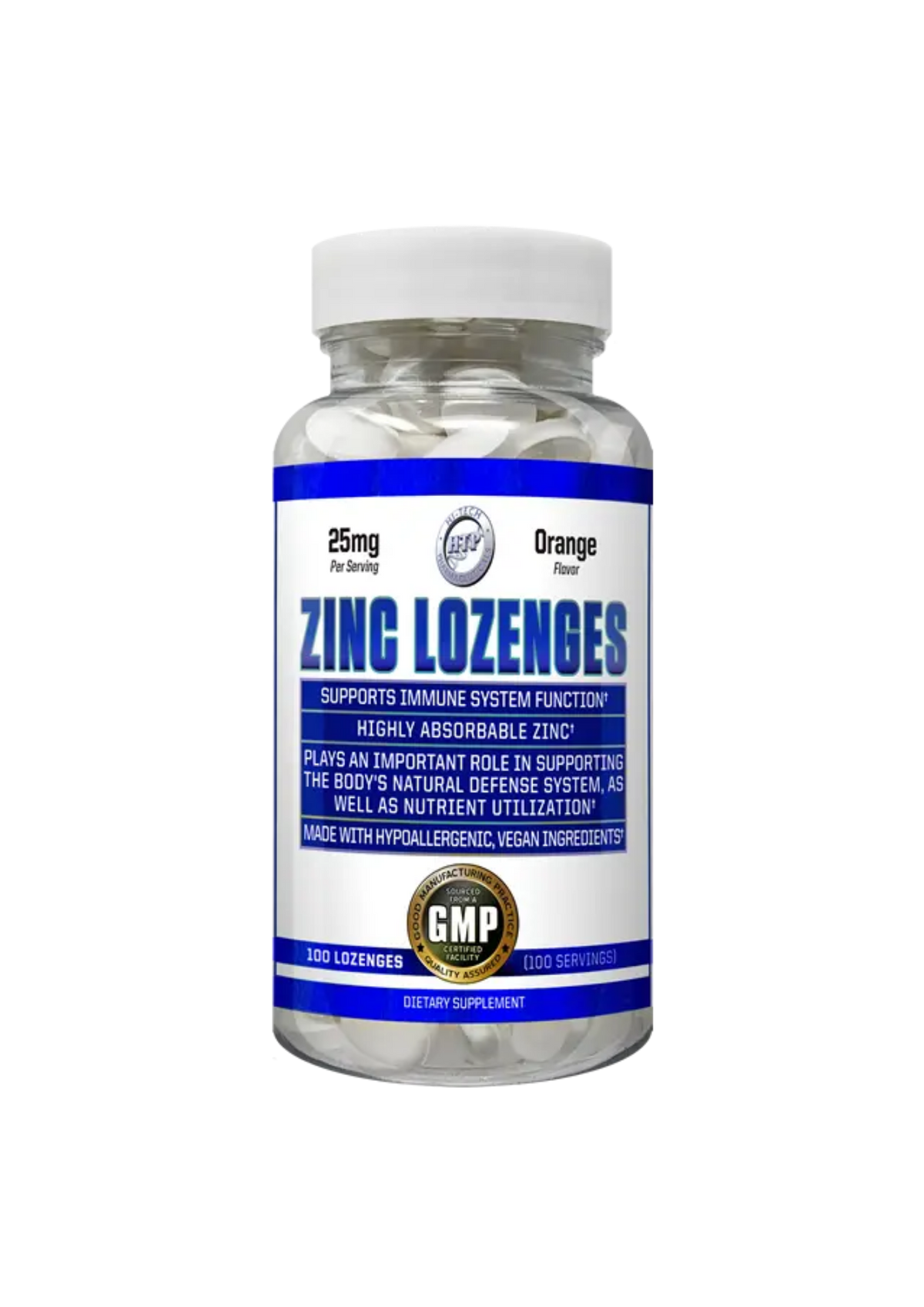 HTP ZINC LOZEGES 100 CT