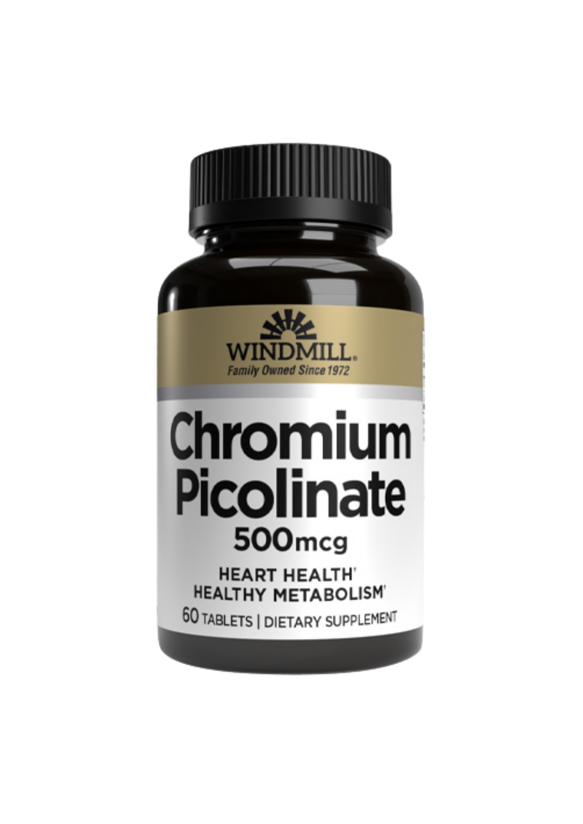 WHP CHROMIUM PICOLINATE 500MG 60 CT