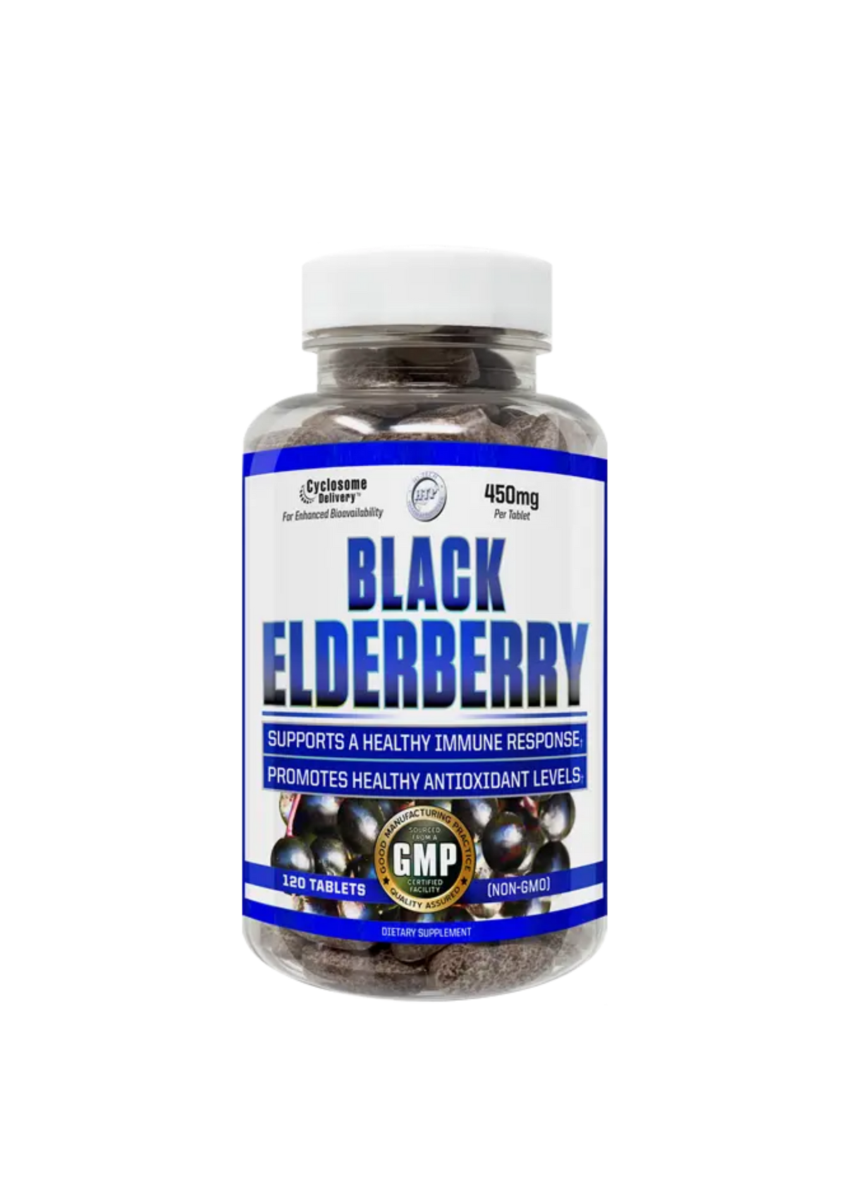 HTP BLACK ELDERBERRY 450 MG 120 CT