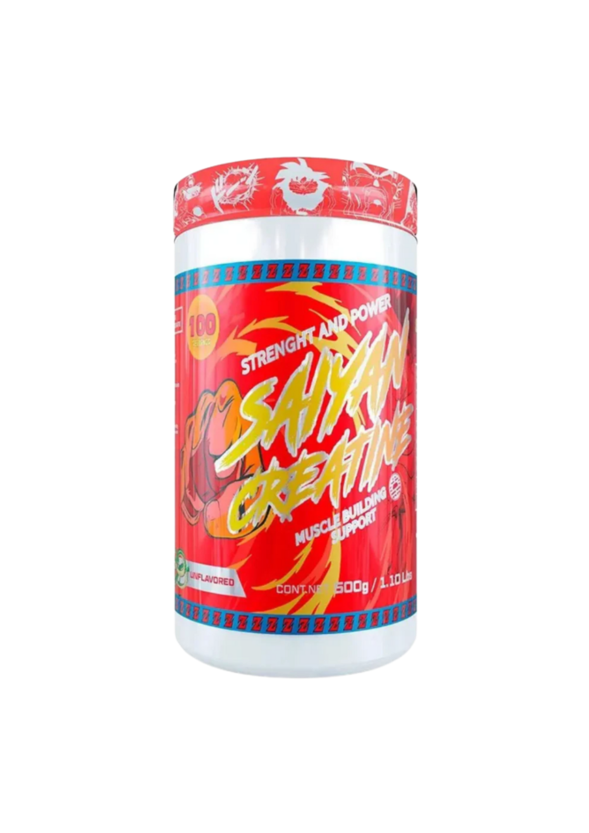 SL CREATINA SAIYAN SIN SABOR 500 GRS