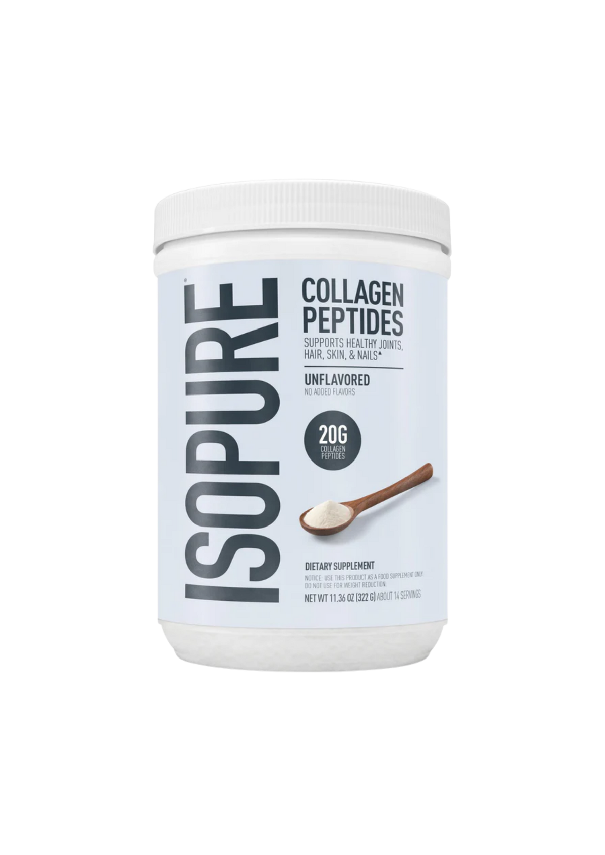 NB ISOPURE COLLAGEN PEPTIDES 322 GRS UNFLAVORED
