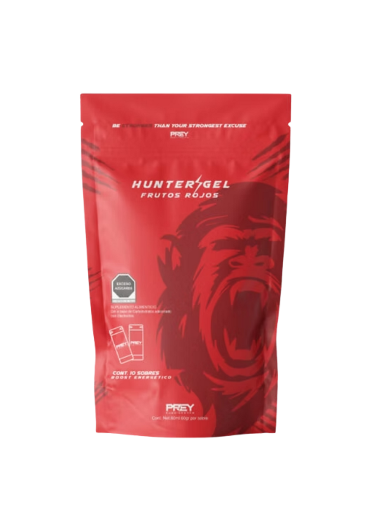PREY HUNTER GEL CON CAFEINA 60 GR 10 PZ