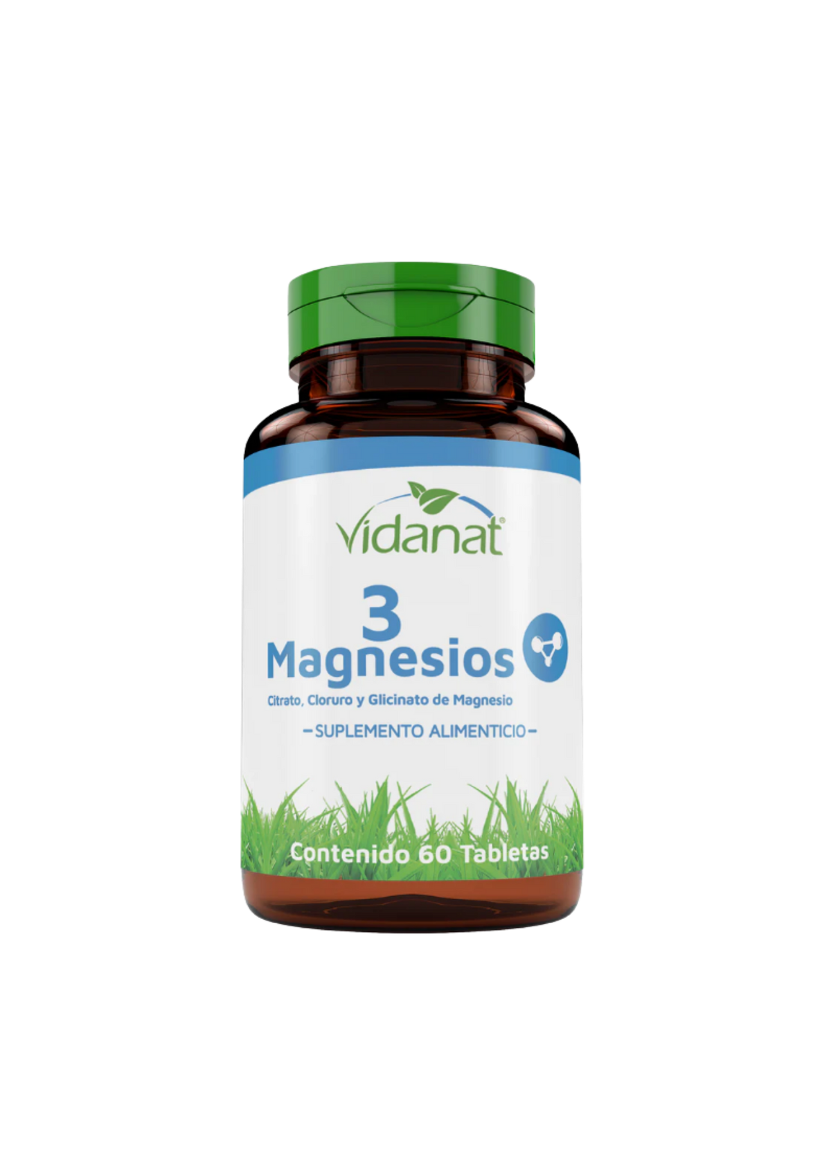 VIDANAT 3 MAGNESIOS 60 TABS