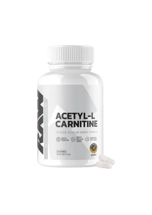RAW ACETYL L CARNITINE 60 CAPS