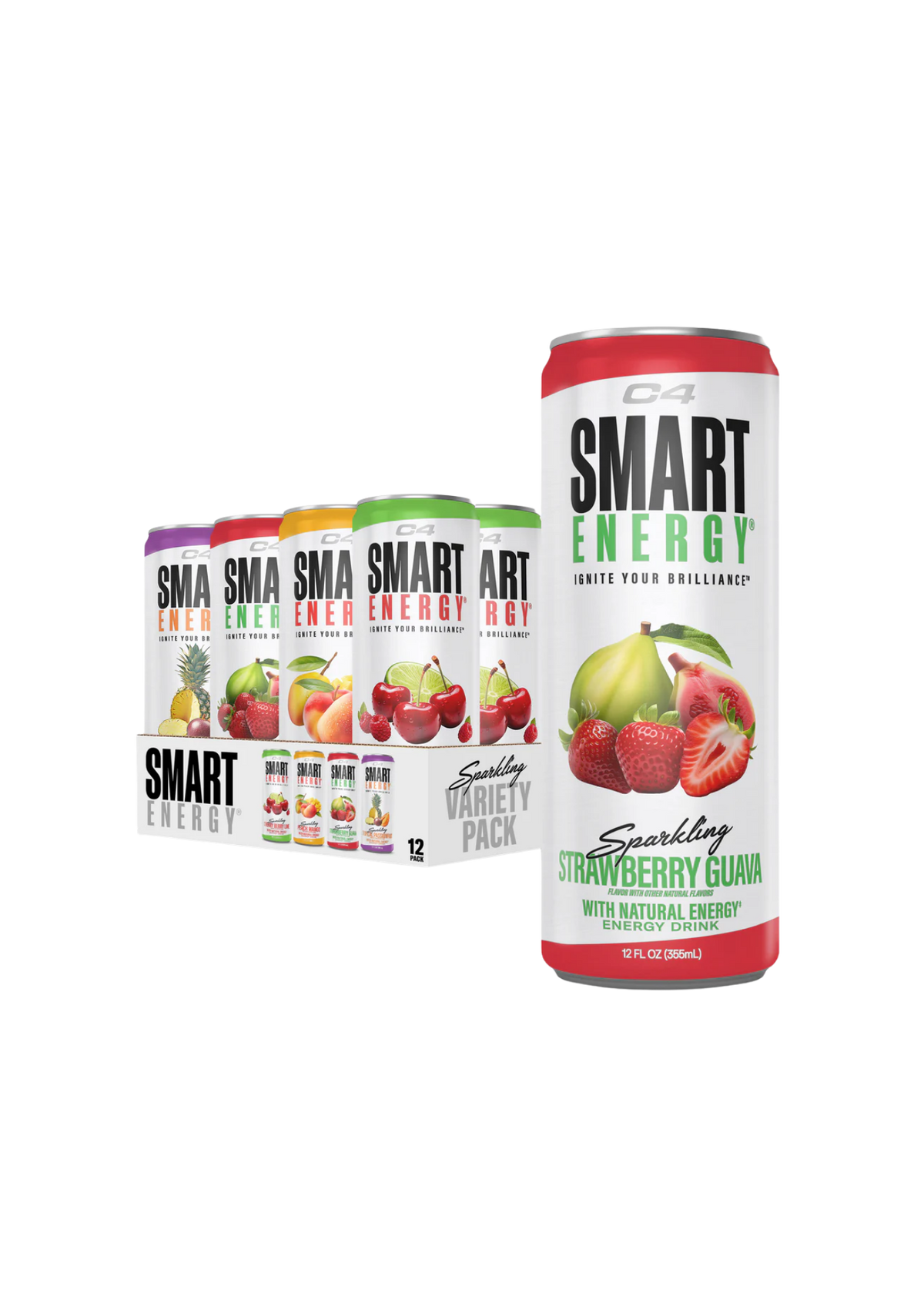 CEL C4 SMART ENERGY CRB 12 OZ 12 PK