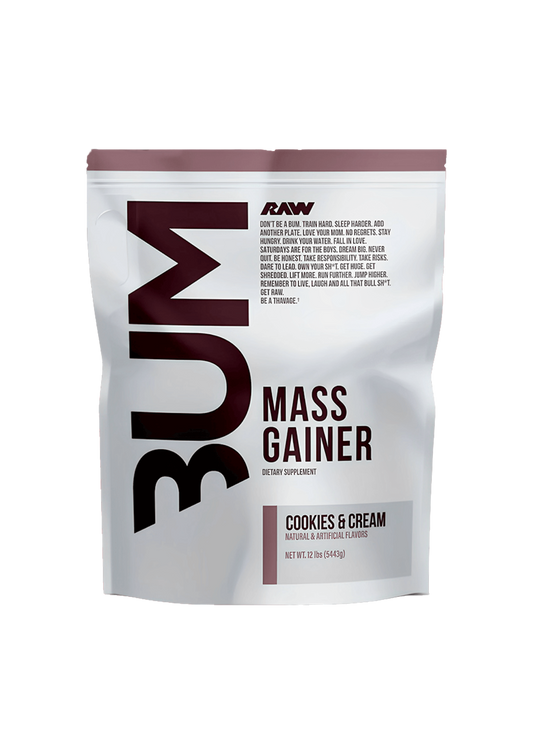 RAW CBUM MASS GAINER 12 LBS