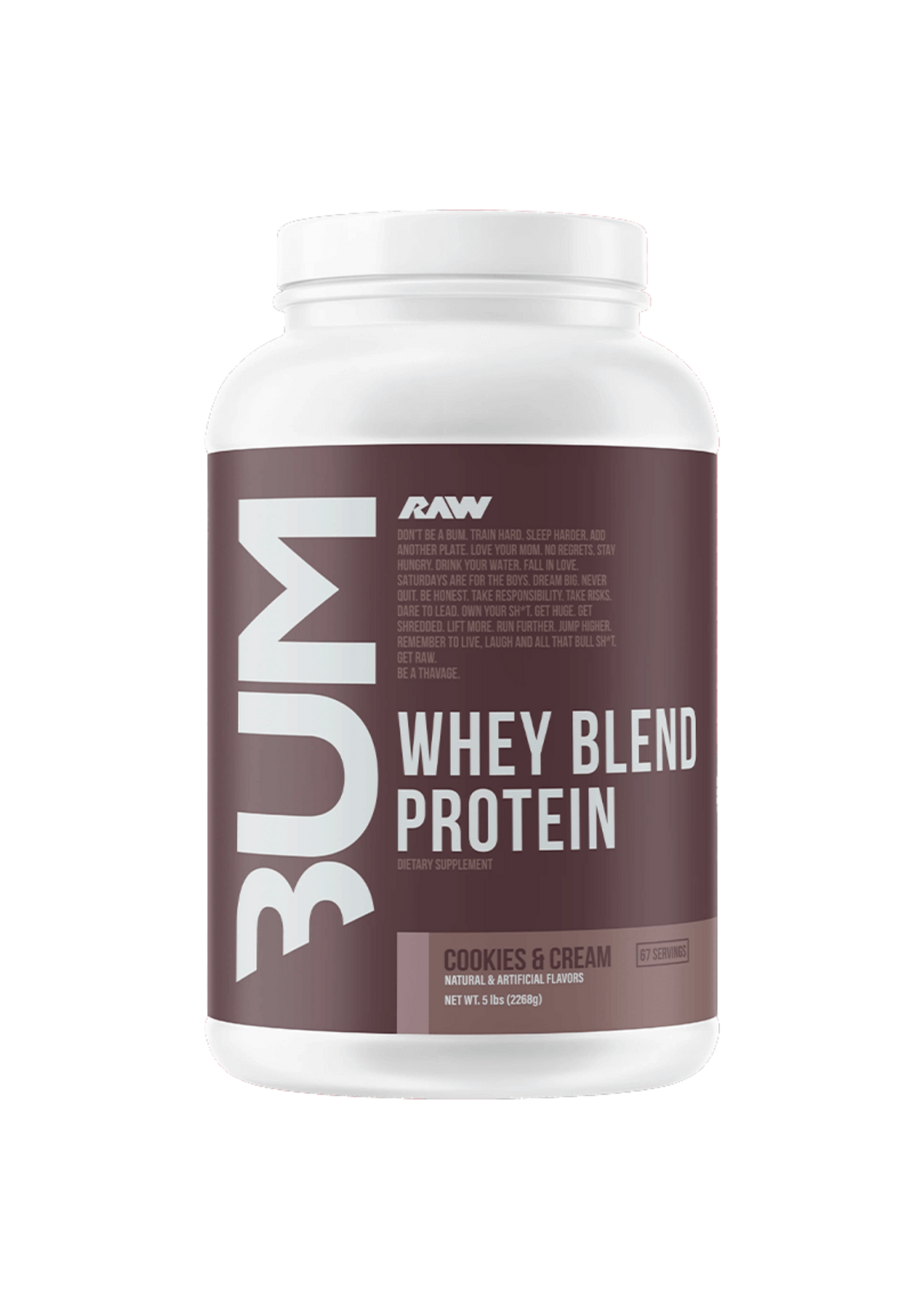RAW CBUM WHEY PREMIUM PROTEIN 5 LBS