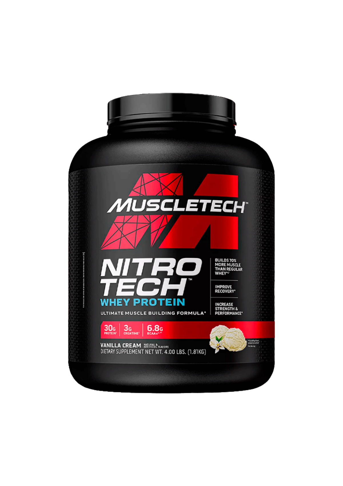 MT NITRO TECH WHEY PROTEIN 4 LBS