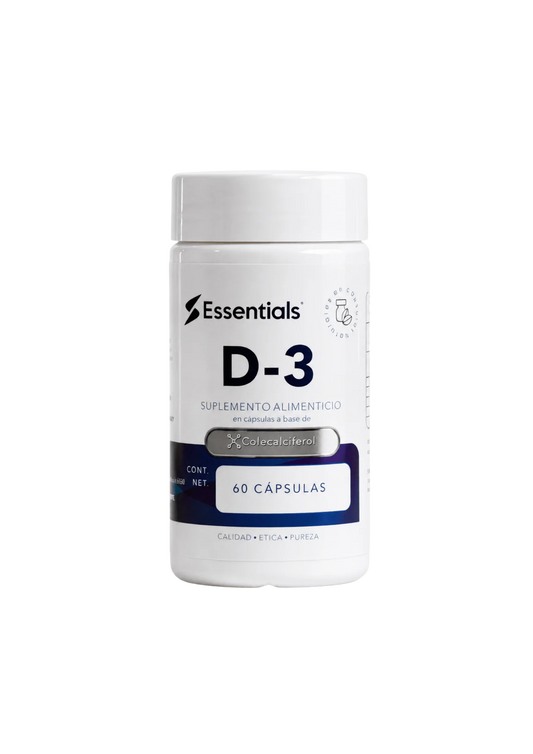 ESS VITAMINA D-3 60 CAPS