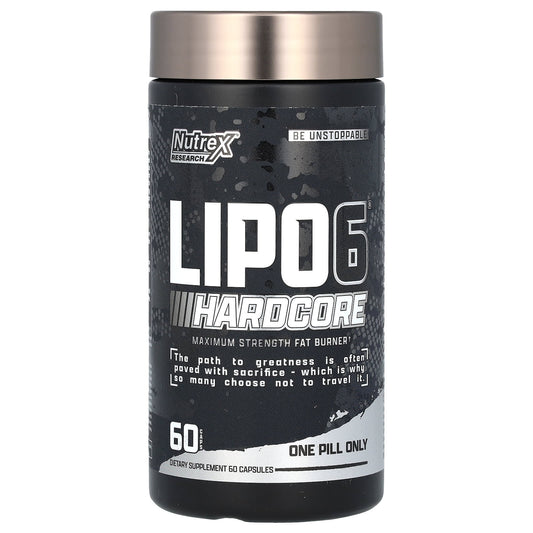 NT LIPO 6 HARDCORE 60 CAPS de NUTREX