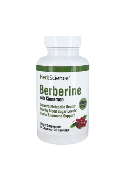 WHP HS BERBERINE WHIT CINNAMON 1000 MG 60 CAPS