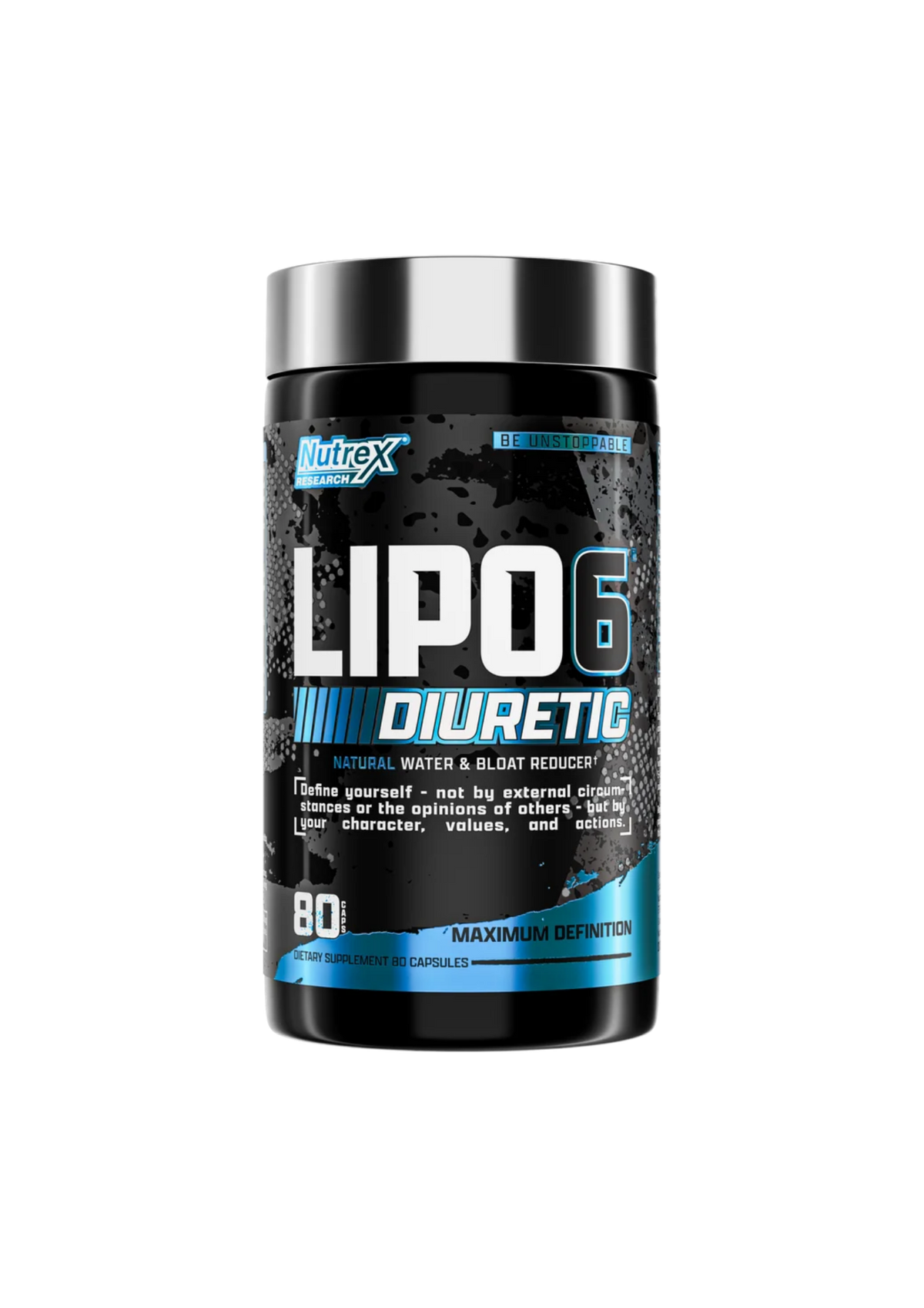 NT LIPO 6 BLACK DIURETIC 80 CT