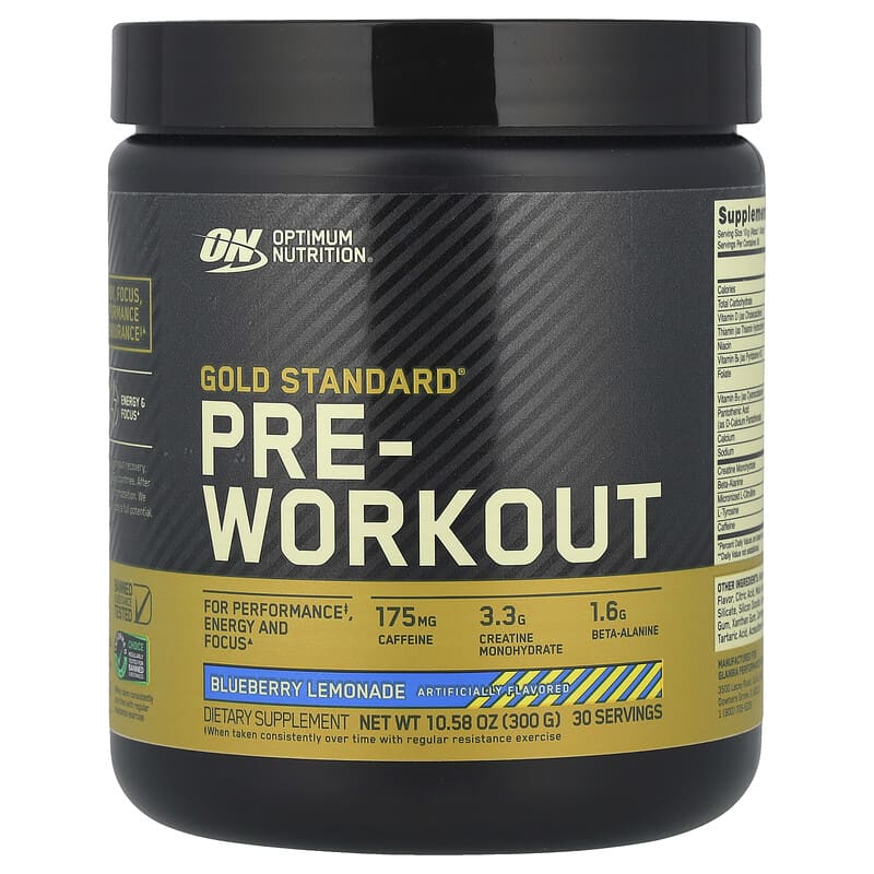 ON GOLD STD PRE-WORKOUT 30 SERV de OPTIMUM NUTRITION