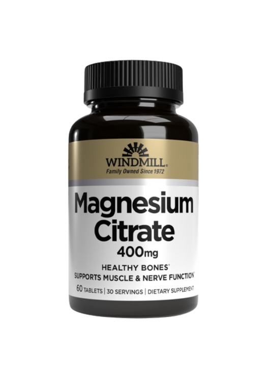 WHP MAGNESIUM CITRATE 400MG 60 TABS