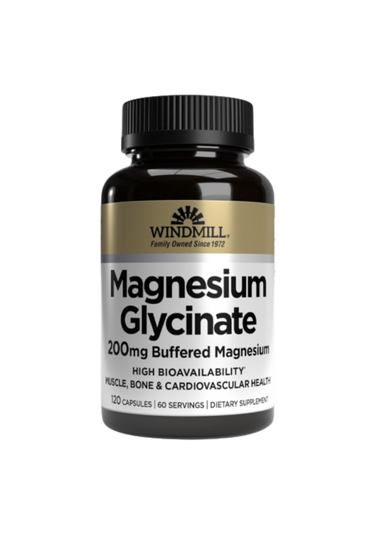WHP MAGNESIUM GLYCINATE 200MG 120 CAPS