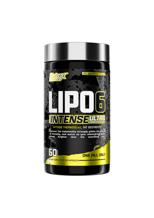 NT LIPO 6 BLACK UC INTENSE FAT BURNER 60 CAPS