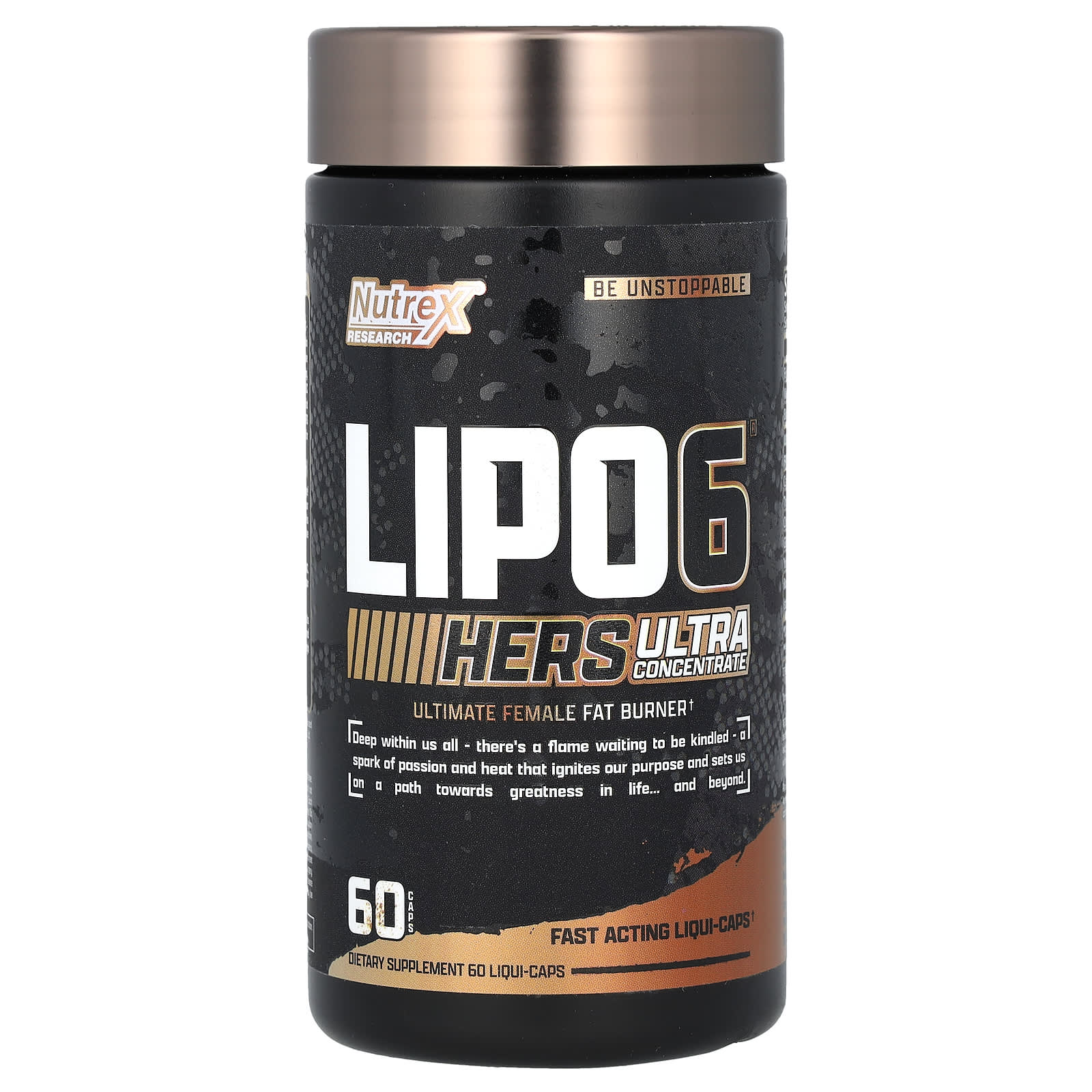 NT LIPO 6 BLACK UC HERS 60 CAPS de NUTREX
