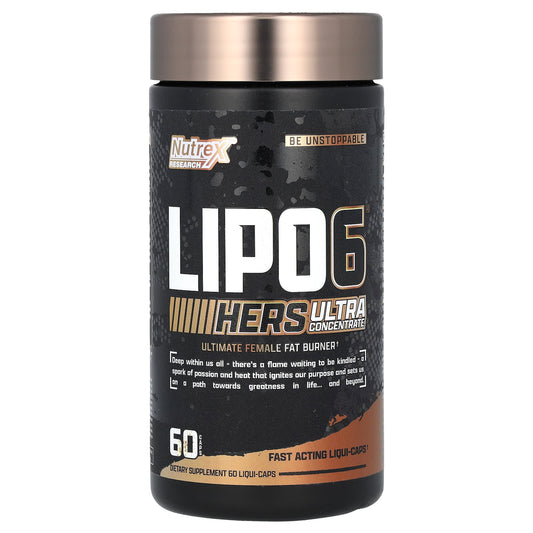 NT LIPO 6 BLACK UC HERS 60 CAPS de NUTREX