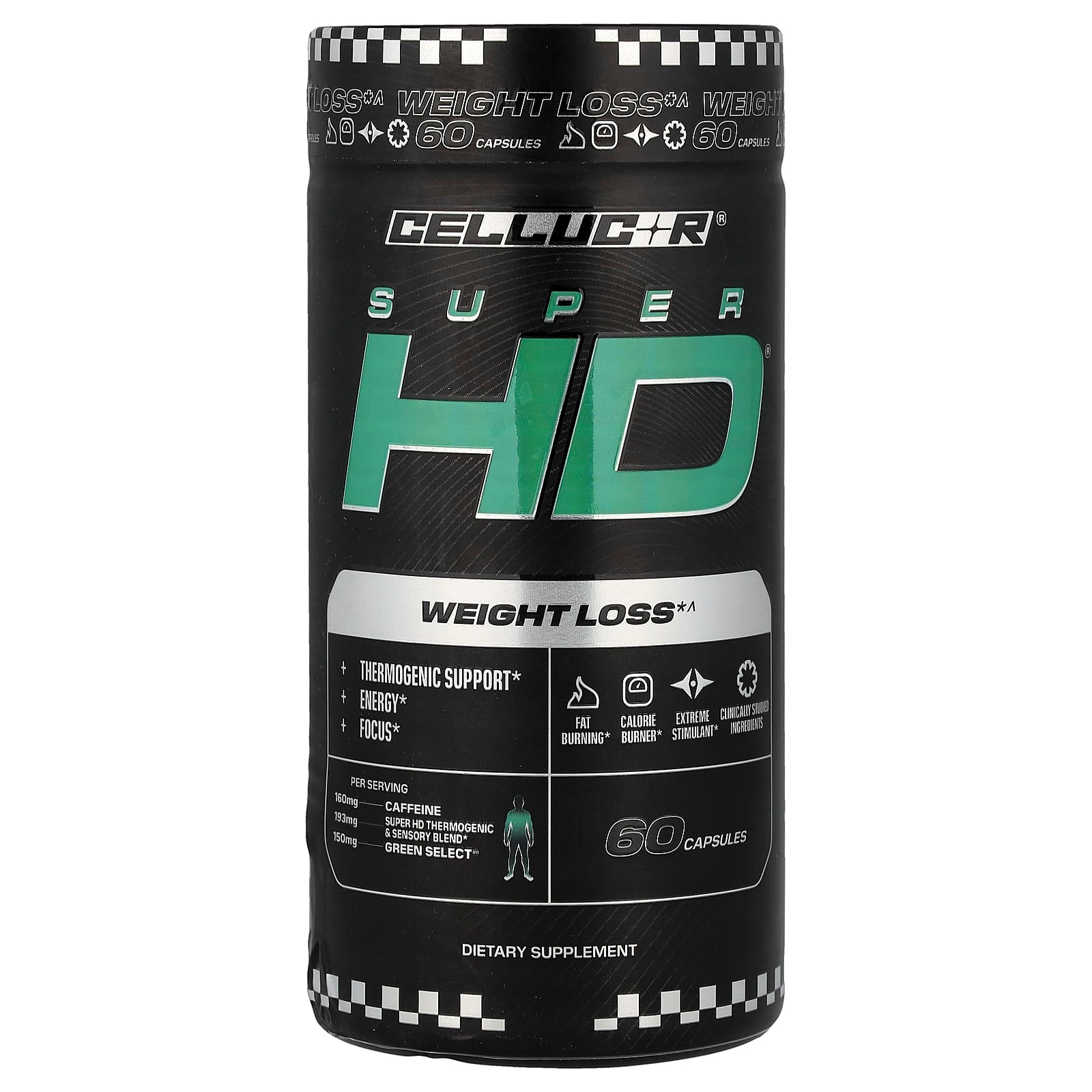 CEL SUPER HD 60 CAPS de CELLUCOR