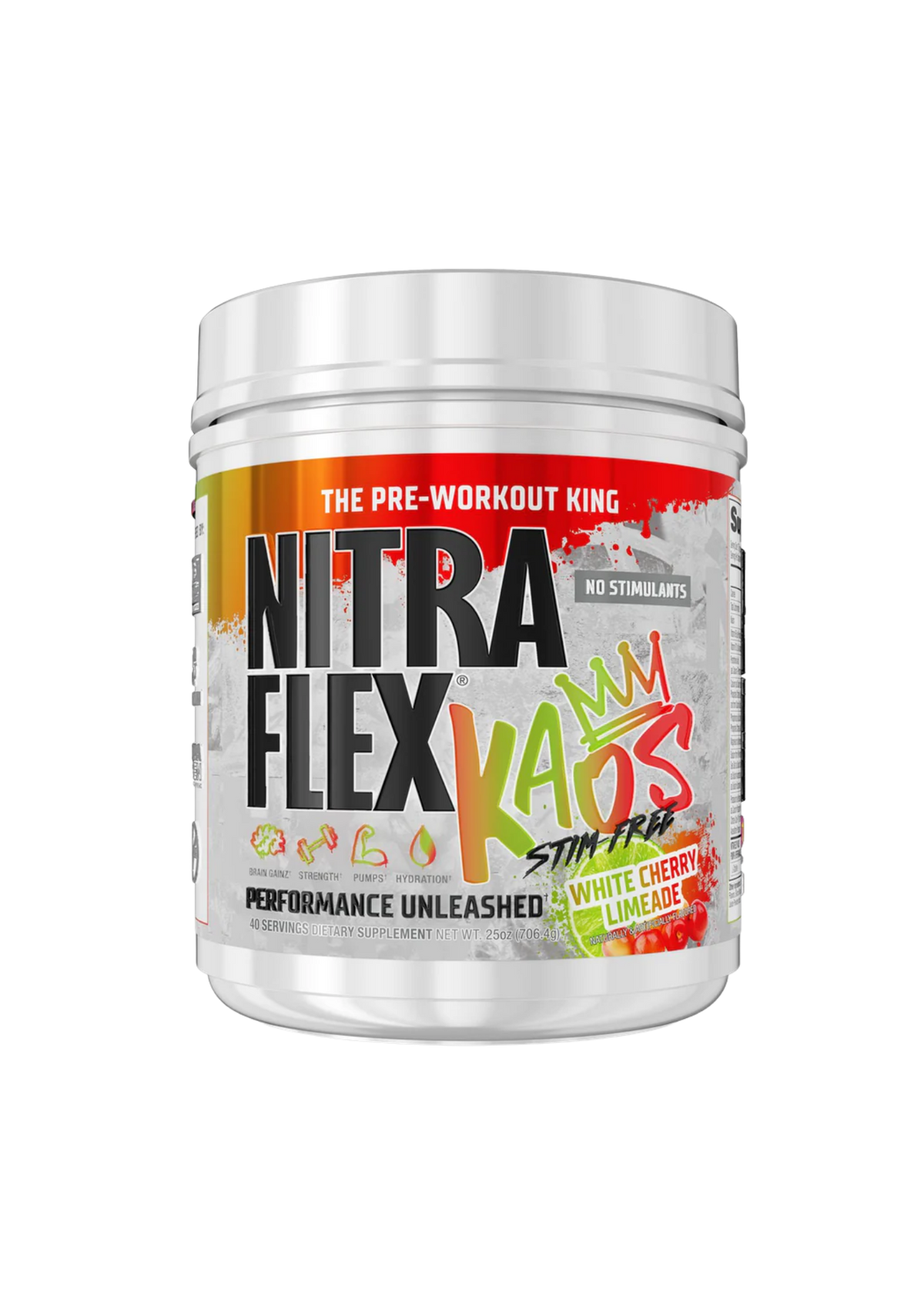 GA NITRAFLEX KAOS STIM FREE 40 SERV