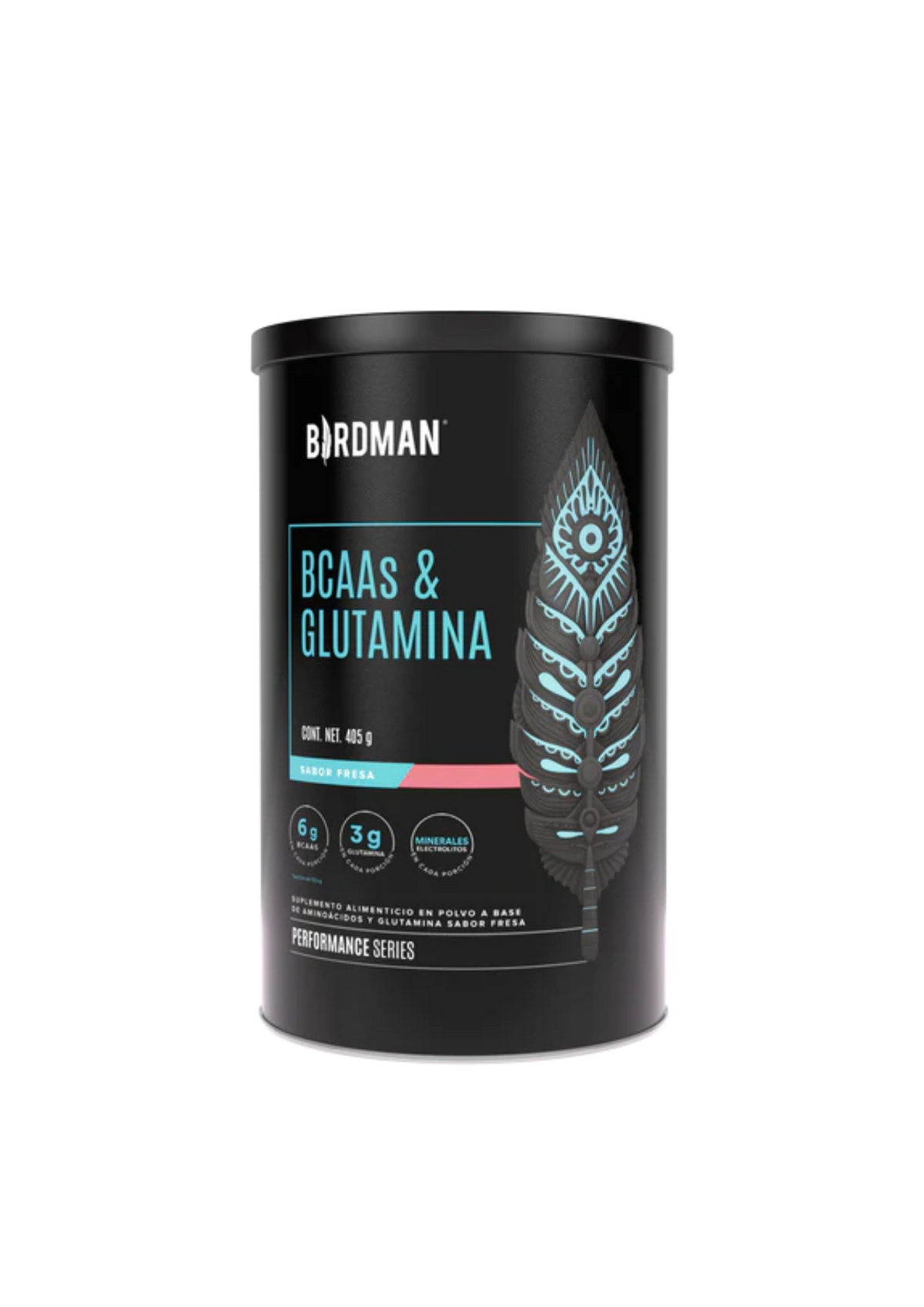 BIRDMAN BCAA Y GLUTAMINA 405 G