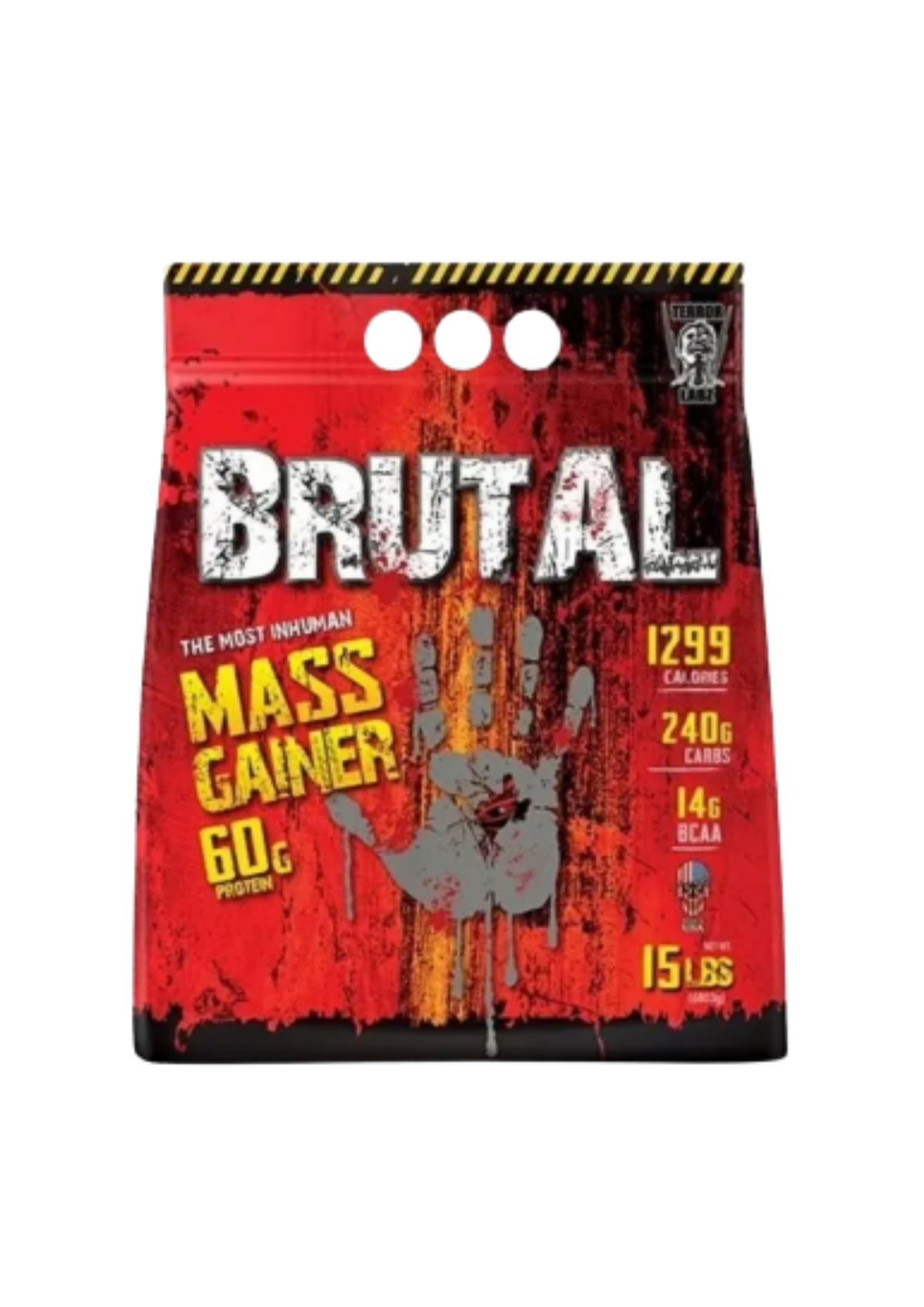 TERROR LABZ MASS GAINER BRUTAL 15 LBS
