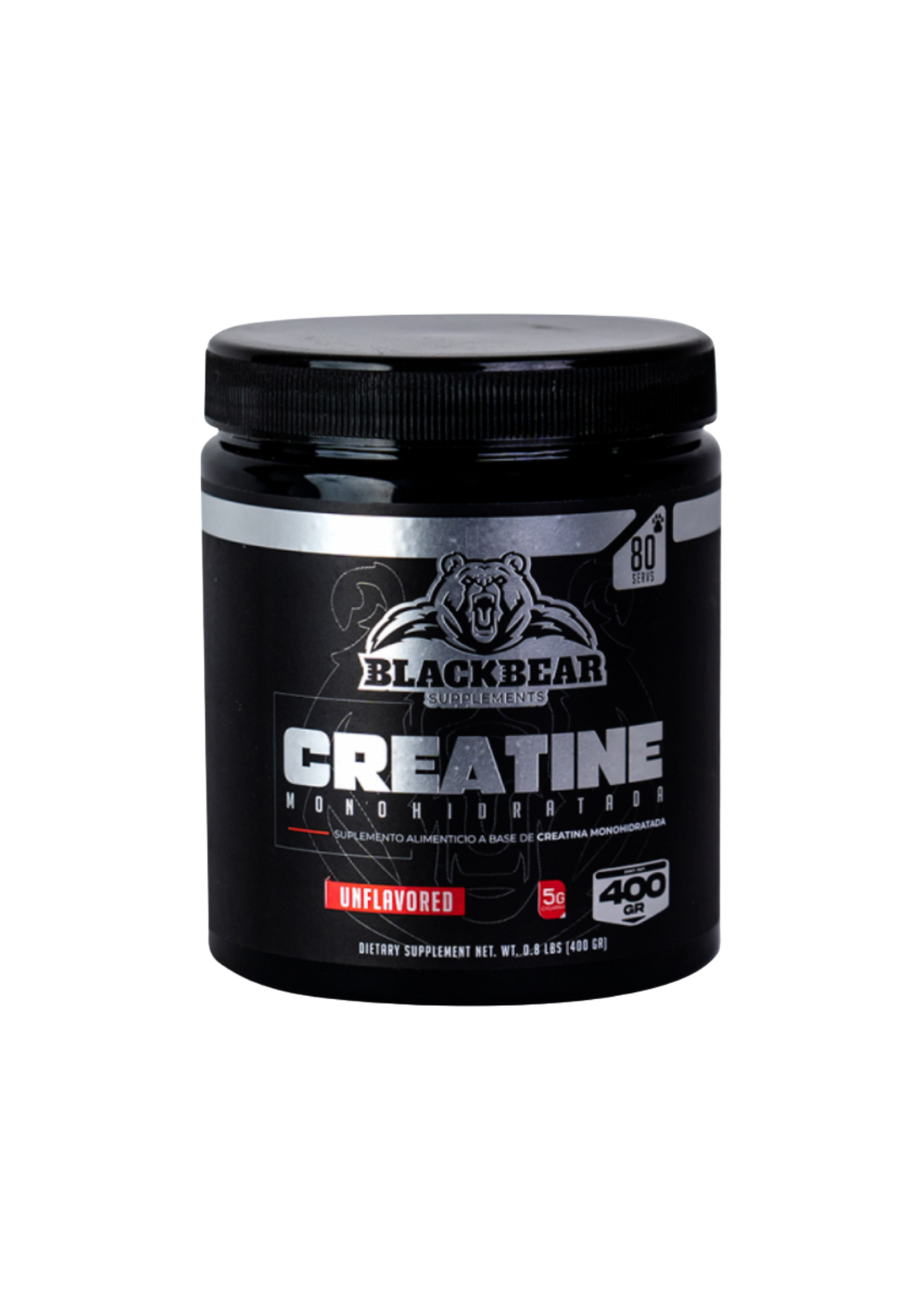 BLACKBEAR CREATINE MONOHIDRATADA 400 GRS