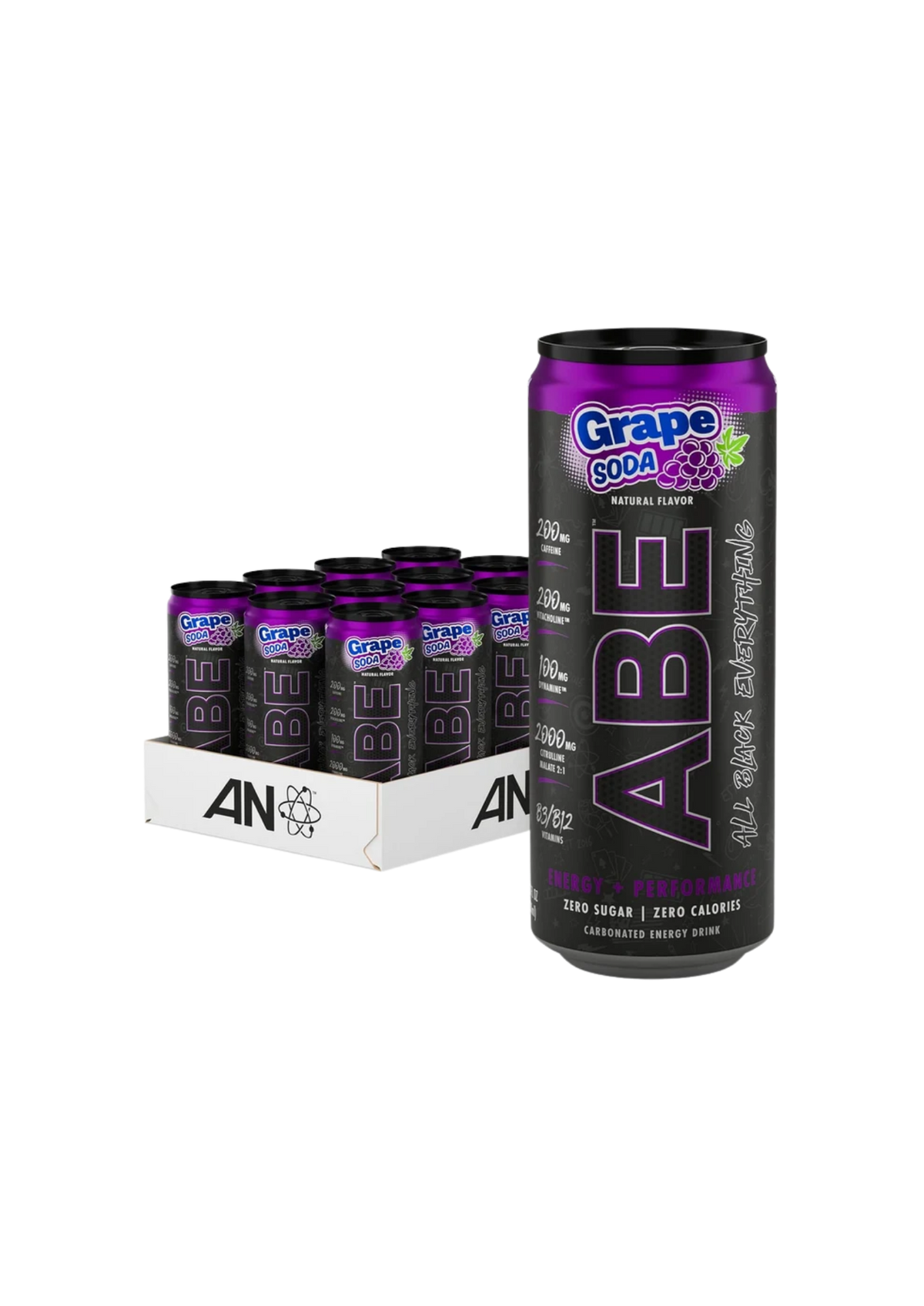 AN ABE ENERGY DRINK 11.2 OZ 12 PK