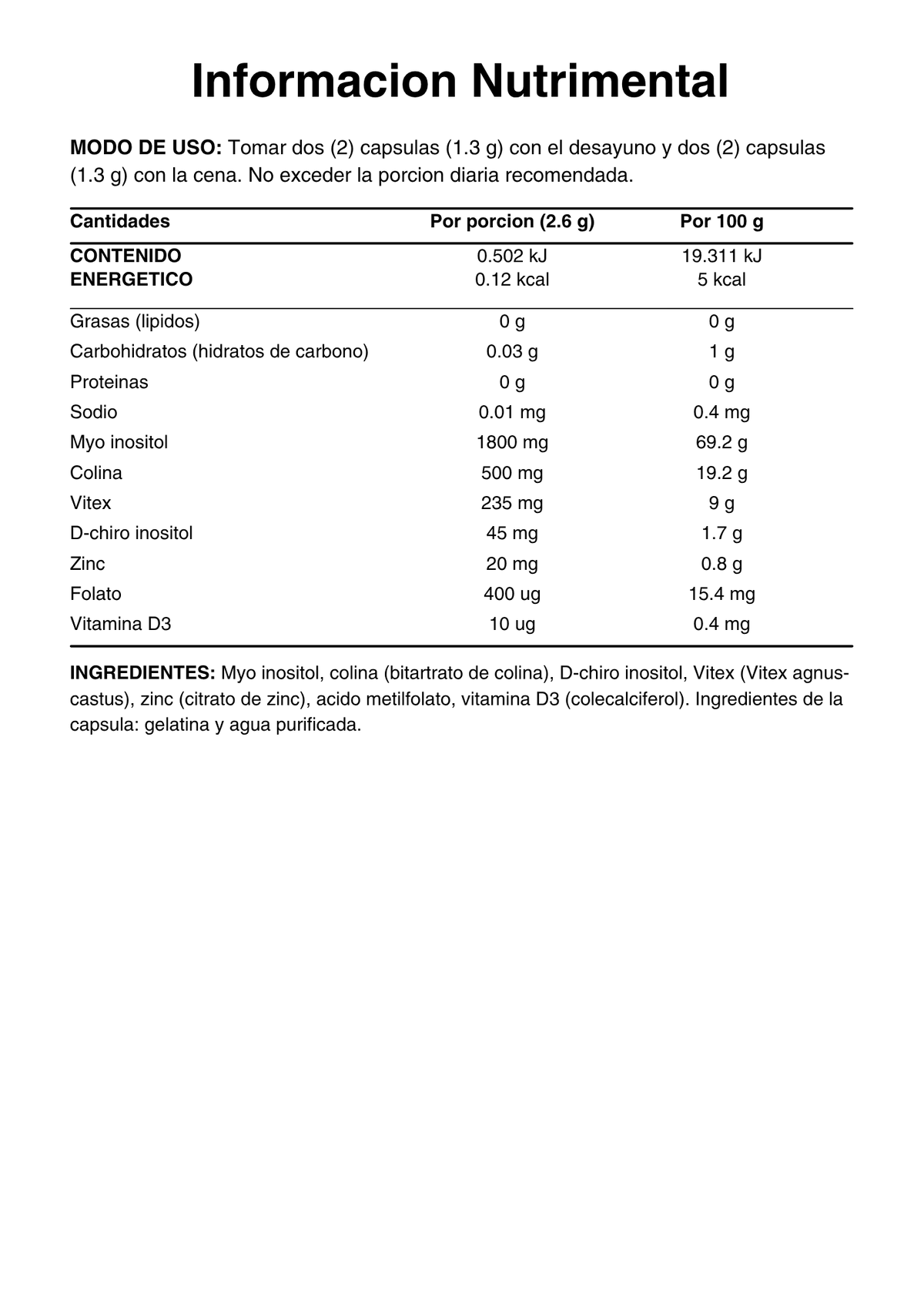 BLIFE INOSITOL BLEND PLATINUM 240 CAPS
