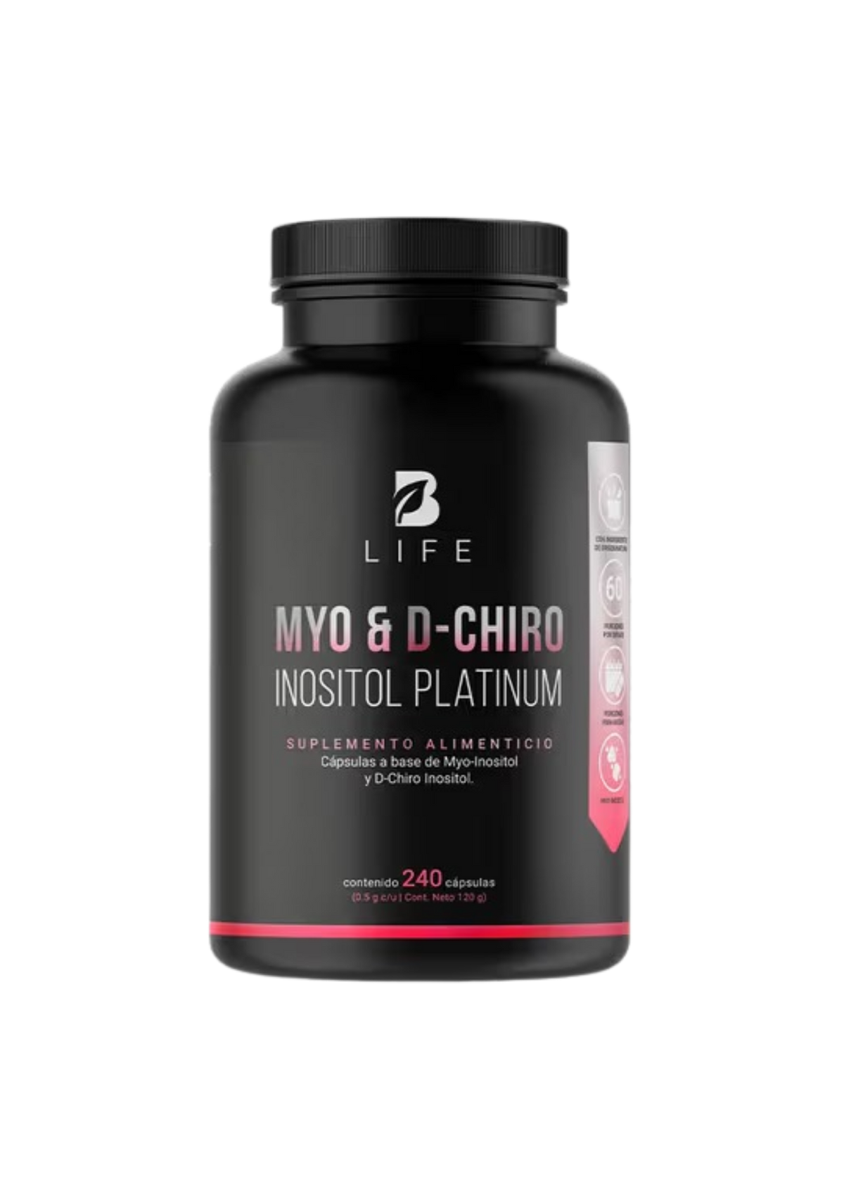 BLIFE MYO & D-CHIRO INOSITOL PLATINUM 240 CAPS