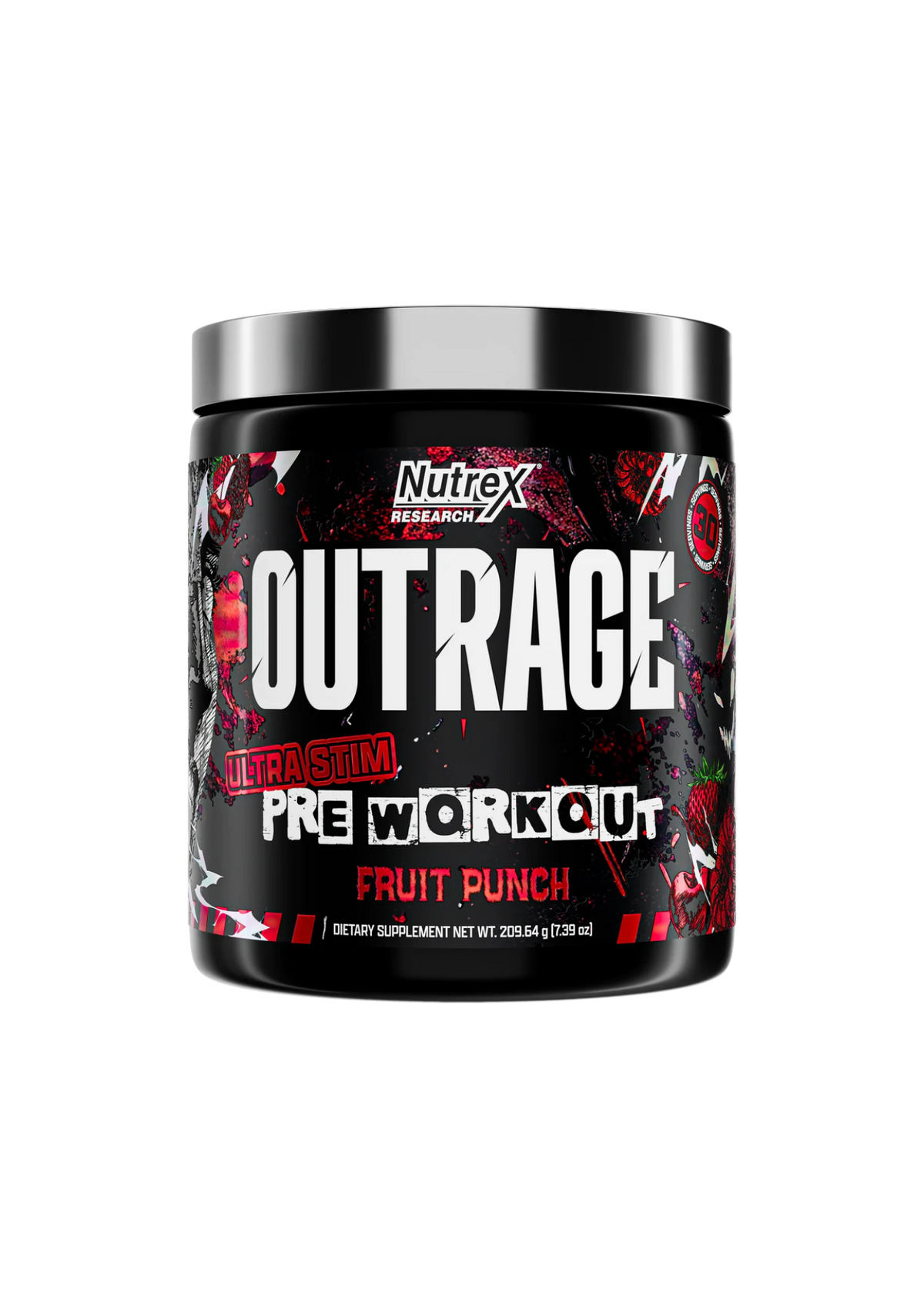 NT OUTRAGE ULTRA STIM PWO 30 SERV