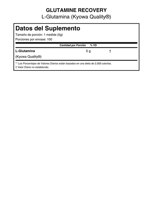 LA GLUTAMINE 500G