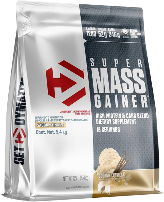 DYM SUPER MASS GAINER 12 LBS de DYMATIZE
