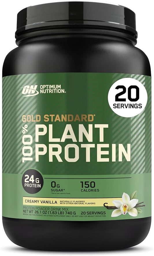 ON 100% GOLD STD PLANT PROTEIN 1.63 & 1.7 LB de OPTIMUM NUTRITION