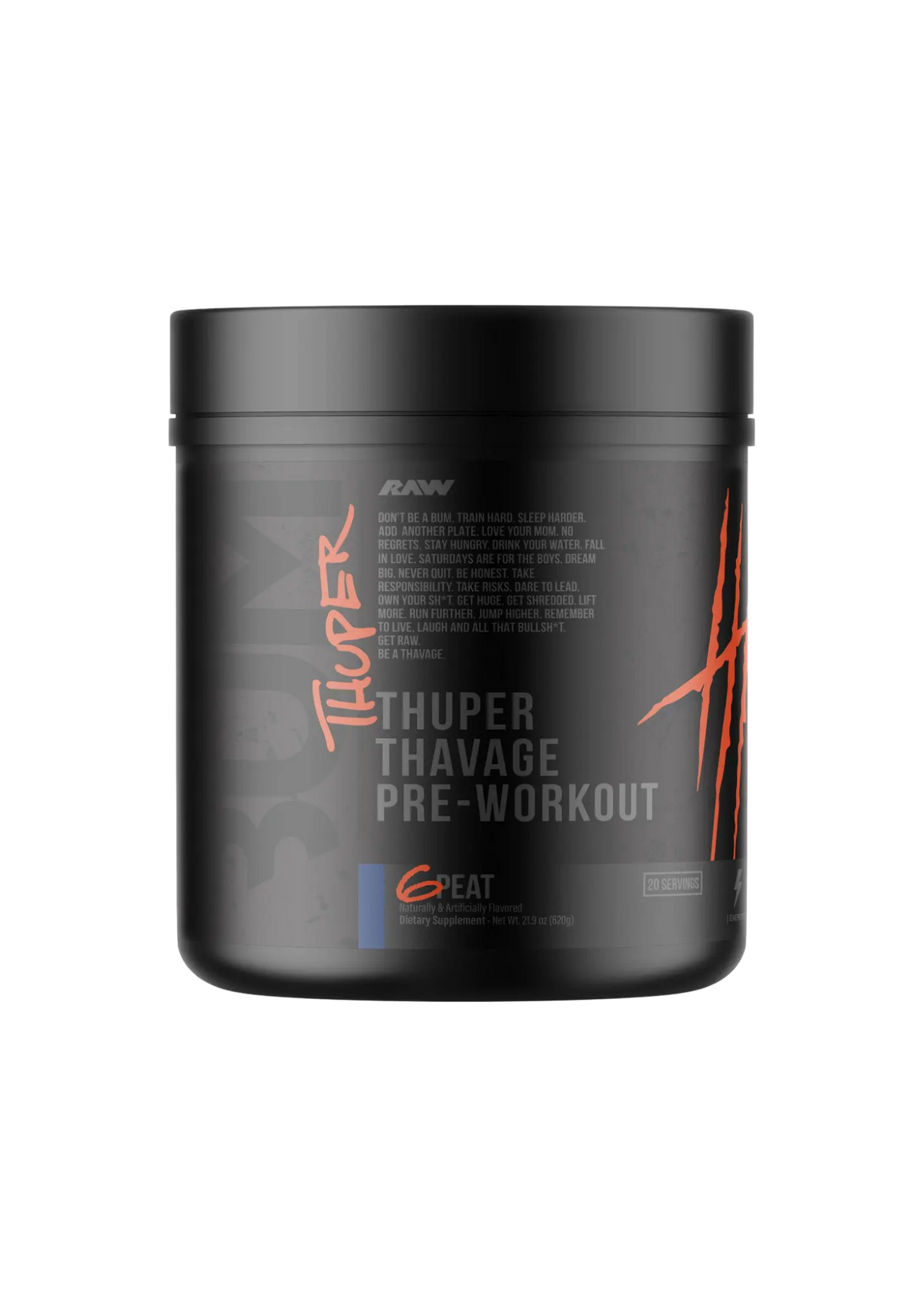 RAW THUPER THAVAGE PWO 20 SERV